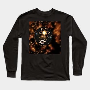 universe black hoal art Design. Long Sleeve T-Shirt